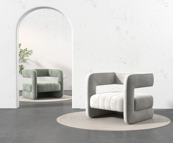 Modern Single Sofa-ID:718554029
