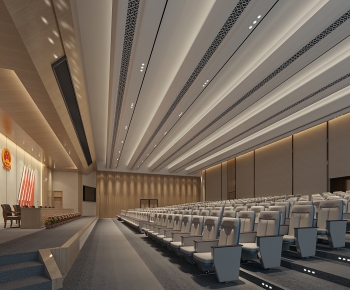 Modern Office Lecture Hall-ID:671868098