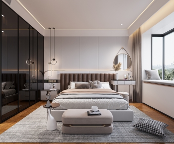 Modern Bedroom-ID:750483046