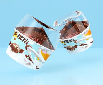 现代夏日甜品巧克力冰激淋-ID:626630073