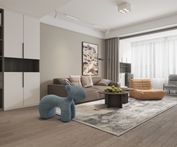 Modern A Living Room-ID:565572021