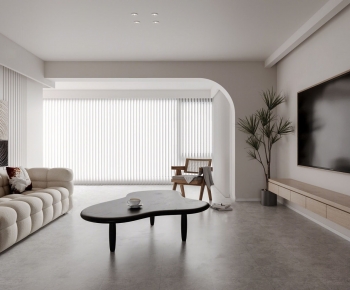 Wabi-sabi Style A Living Room-ID:432641984