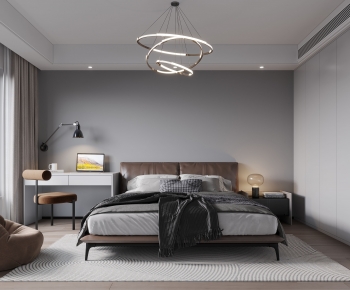 Modern Bedroom-ID:641197925