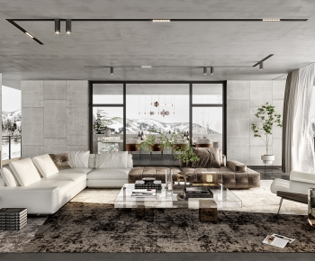 Modern A Living Room-ID:958517077