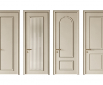 Modern Solid Wood Door-ID:836904056