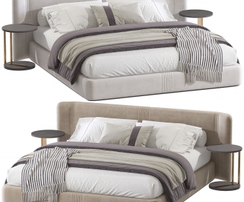 Modern Double Bed-ID:200686939