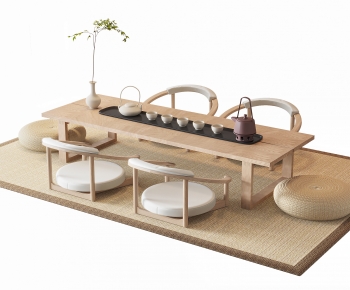 Japanese Style Tea Tables And Chairs-ID:580715892