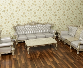 European Style Sofa Combination-ID:388536935
