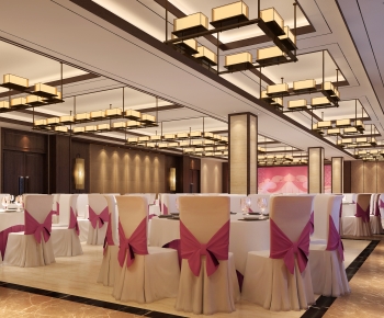 New Chinese Style Banquet Hall-ID:946351053
