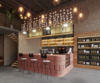 LOFT Industrial Style Cafe-ID:953486926