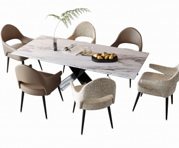 Modern Dining Table And Chairs-ID:111279582