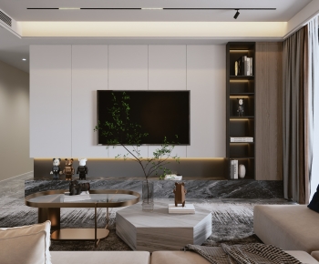 Modern A Living Room-ID:404416083