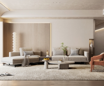 Wabi-sabi Style A Living Room-ID:494826089