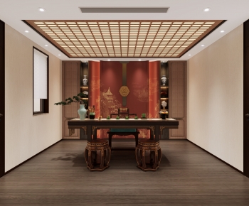 Chinese Style Study Space-ID:248833894