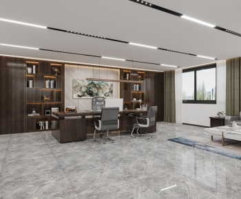 Modern Manager's Office-ID:874650967