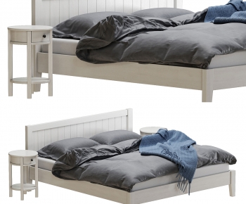 Modern Double Bed-ID:311048986