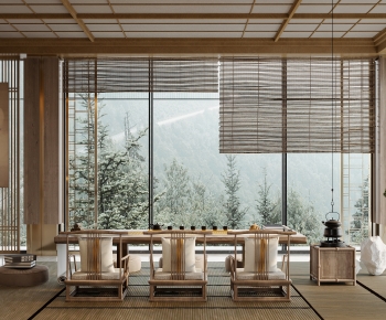 New Chinese Style Tea House-ID:782412054