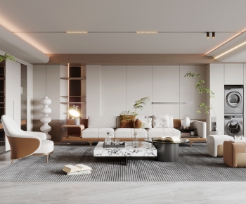 Modern A Living Room-ID:177733907