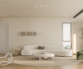Wabi-sabi Style A Living Room-ID:465980054