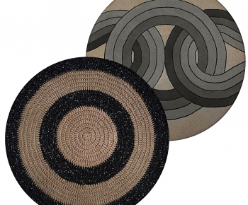 Modern Circular Carpet-ID:741751914