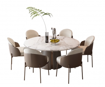 Modern Dining Table And Chairs-ID:979254015