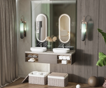 Modern Bathroom Cabinet-ID:744950065