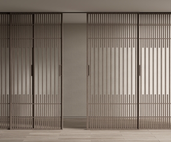 Modern Wooden Screen Partition-ID:771189931