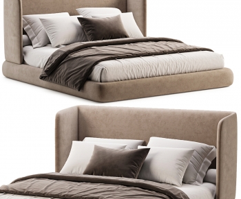 Modern Double Bed-ID:419750246
