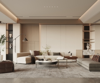 Modern A Living Room-ID:668730029