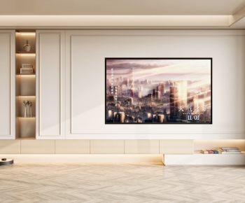 French Style TV Wall-ID:866522072