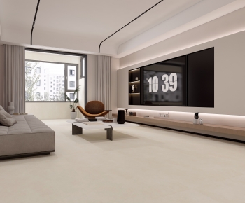 Modern A Living Room-ID:951814896