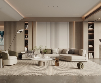 Modern A Living Room-ID:495735889