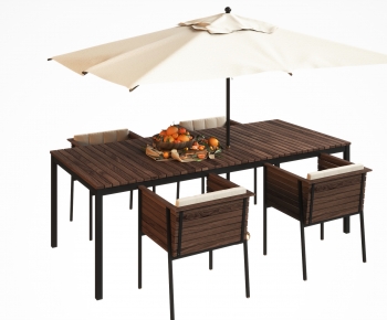 Modern Wabi-sabi Style Outdoor Tables And Chairs-ID:979197034