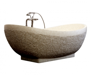 现代石材浴缸-ID:283827079