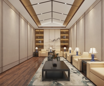 New Chinese Style Meeting Room-ID:935697085