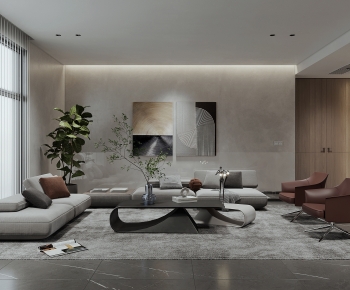 Modern A Living Room-ID:269356974