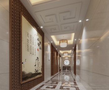 New Chinese Style Corridor-ID:176489468