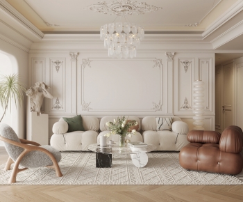 French Style A Living Room-ID:274517062