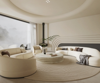 Wabi-sabi Style A Living Room-ID:546468973