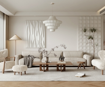 Wabi-sabi Style A Living Room-ID:216177944