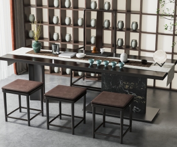 New Chinese Style Tea Tables And Chairs-ID:820240025