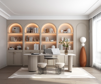French Style Study Space-ID:760550597