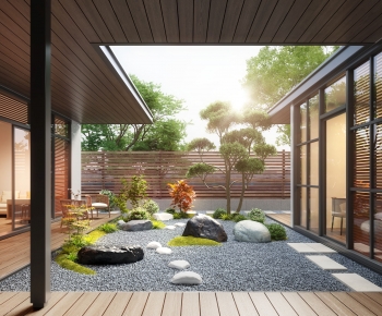 New Chinese Style Courtyard/landscape-ID:717221981