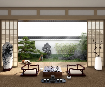 New Chinese Style Tea House-ID:647697936