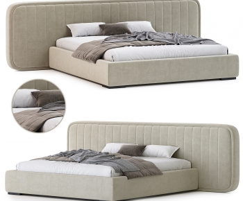 Modern Double Bed-ID:430073021