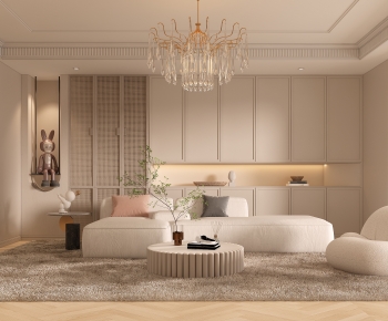 Wabi-sabi Style A Living Room-ID:571245916