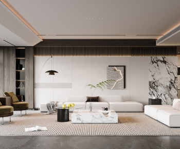 Modern A Living Room-ID:562354097