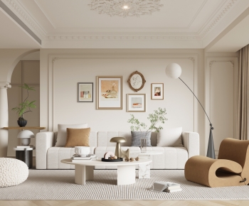 French Style A Living Room-ID:272025118