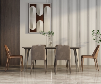 Modern Dining Table And Chairs-ID:141760111