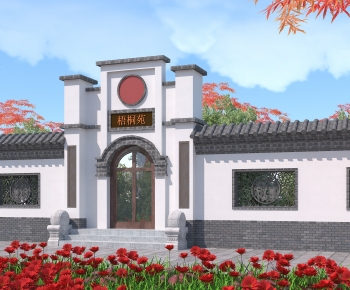 Chinese Style Building Component-ID:777199331